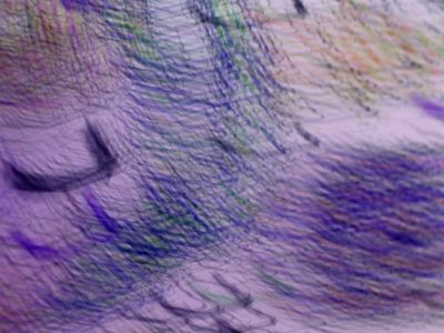 Abstract dynamic shapes representing movement and flow