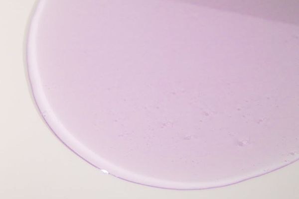 Smooth abstract violet waves representing calm and energy